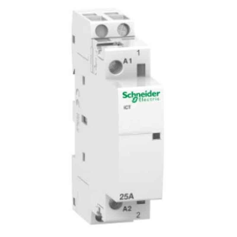 Schneider Acti9 25A 220-240V White Contactor, A9C20631