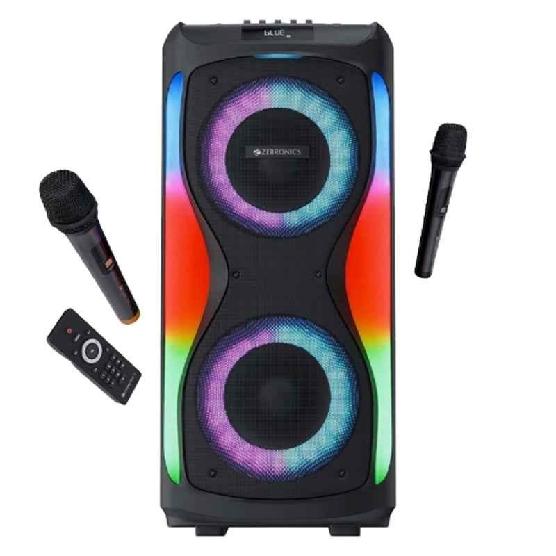 Zebronics Fyre 550 240W 70dB Black Bluetooth Party Speaker with RGB Light & LED Display