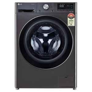 LG 9kg Steel Black Front Load Fully Automatic Washing Machine, FHP1209Z9B