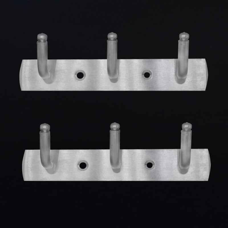 Black & White Aluminum Wall Hooks Decorative