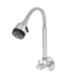Logger Brass & Stainless Steel Wall Mount Sink Cock, Fusion-L2001116-1C