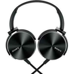 Sony On Ear Headphone Without Mic Black Mdr Xb450