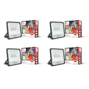 Murphy Genxt 50W 6500K Aluminium Cool White LED Flood Light for Outdoor (Pack of 4)