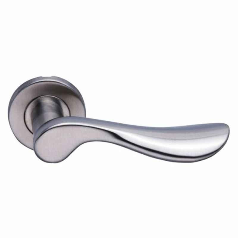 Dorfit Silver Stainless Steel Solid Mortise Lever Handle, DTSH006