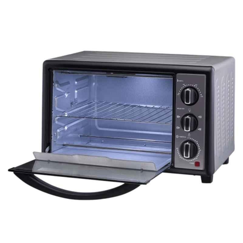 Morphy Richards 30RC Manual 30 Litre 1500W Black Oven Toaster Griller with 2 Years Warranty, 510070