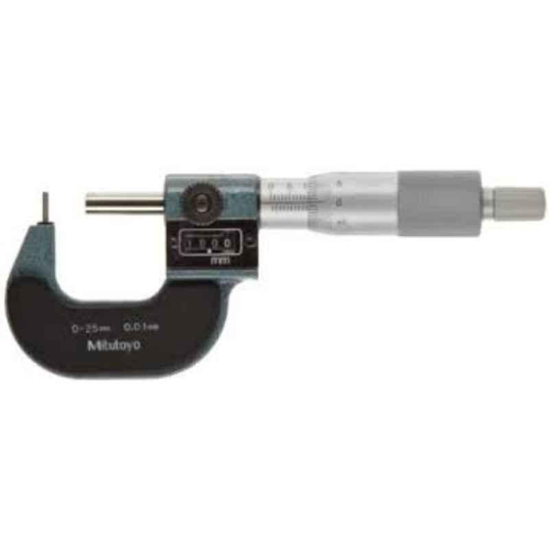 Mitutoyo 0-25mm Pin Anvil Tube Micrometer, 295-302