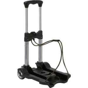Bigapple 40kg Aluminium Alloy Grey & Black Foldable Luggage Trolley with 2 Wheels, TRL-SPL-AL-40