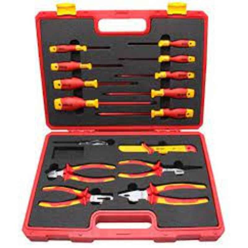 Tolsen 15 Pcs Insulated Hand Tools Set, V82115