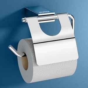Plantex Toilet Paper Holder for Bathroom/304 Grade Stainless Steel Tissue Paper Roll Holder/Bathroom Accessories Regent, Chrome