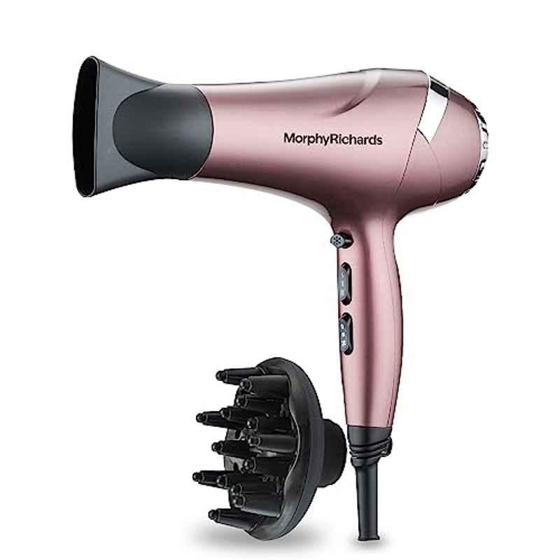 Morphy Richards Stylist Care HD222DC 2200W Alloy Steel Hair Dryer with 2 Years Warranty, 340034