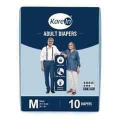 Karein 10 Pcs 76-114cm Medium Adult Diaper Set