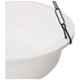 Gardens Need 4 Pcs 26x26x8.5cm 100% Virgin Plastic Bonsai-10 White Hanging Planter with Iron Chain