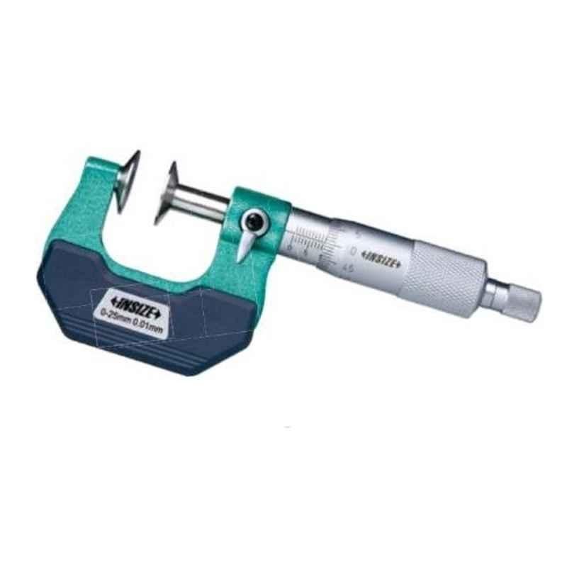 Insize Setting Standards for Screw Thread Micrometer 60 deg, Range: 25-50 mm, 3282-50 (Pack of 3)