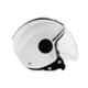Studds Urban Plastic White Open Face Helmet, SHU, Size: L
