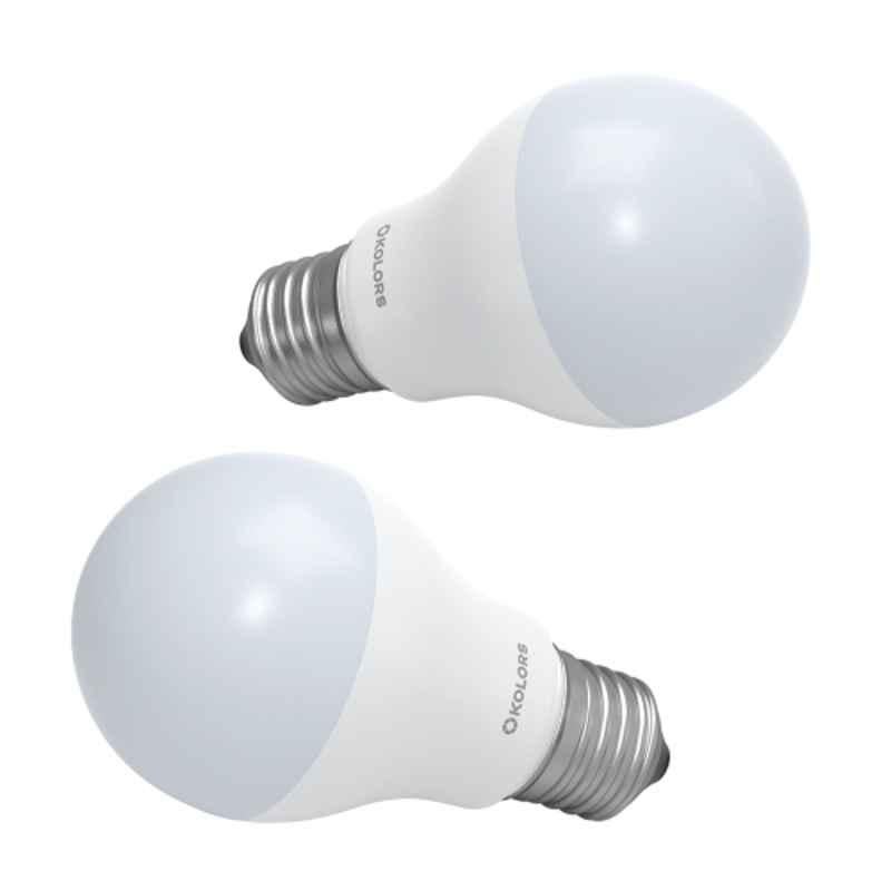 Kolors Keeto 9W 6500K Cool White E27 LED Screw Bulb, 2204BS09 (CW)