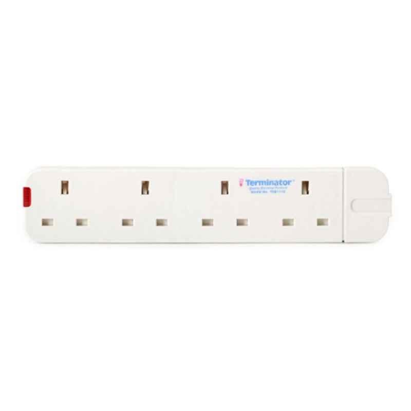 Terminator 4 Way UK Power Extension Socket, TPB 1119