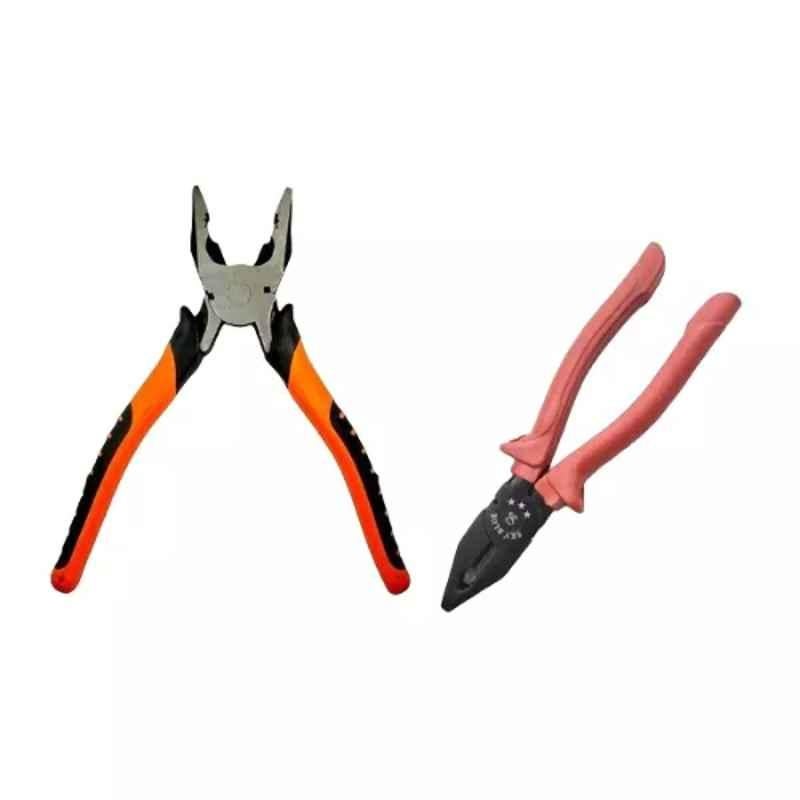Sky Blue 2 Pcs 7.8 inch Lineman Plier Combo, SBE_PLIER_COMBOS_COMBO_359