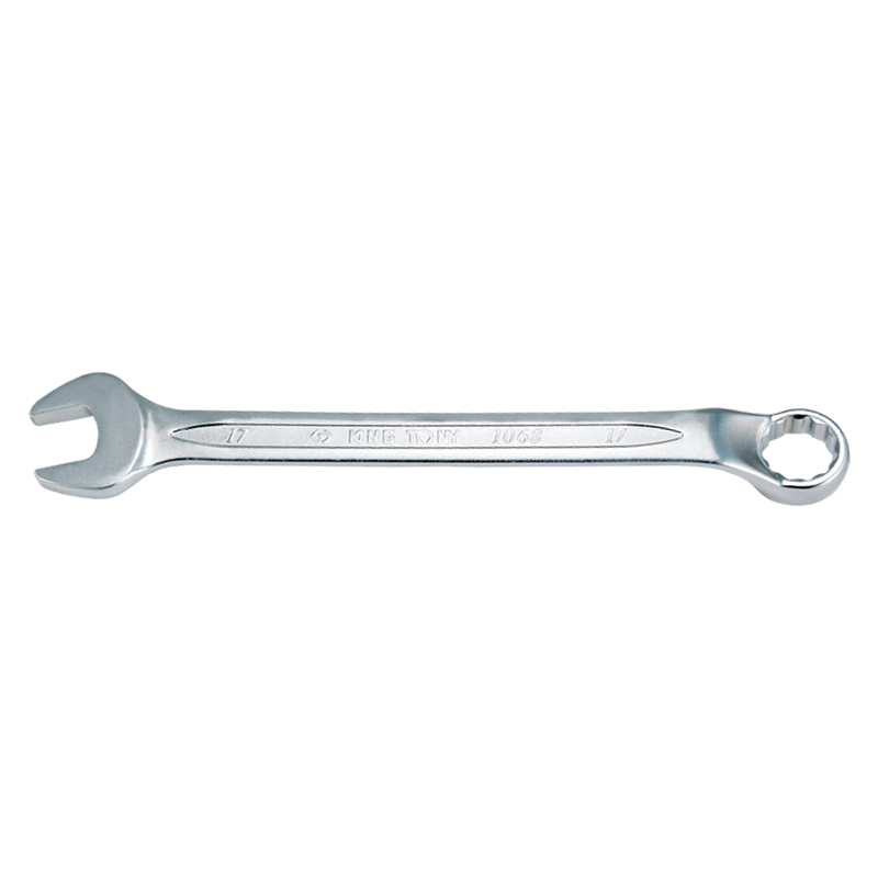 King Tony 12mm Chrome Plated Offset Combination Wrench, 1063-12