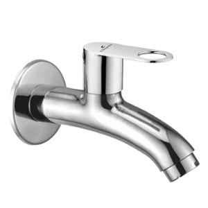 Cliquin Desire Ornamax Bass Chrome Silver Wall Mounted Long Body Tap for Bathroom & Kitchen