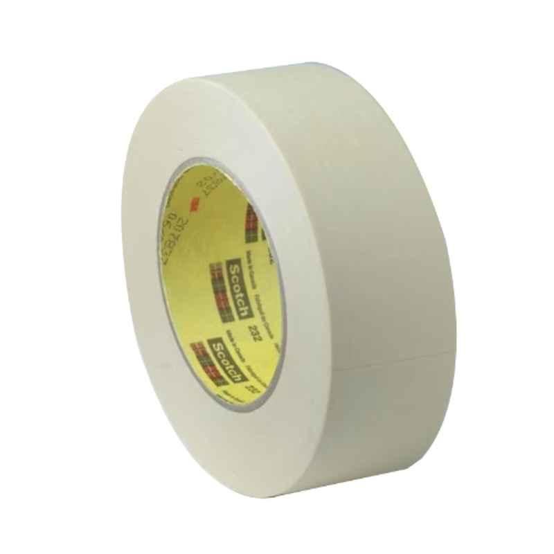 3M 24mm Beige High Performance Masking Tape, Length: 50 m, 232