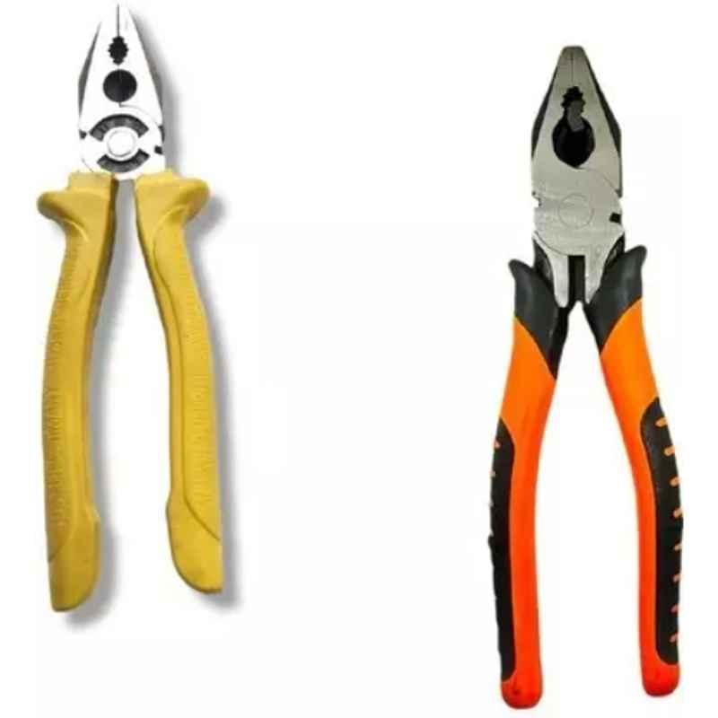 Sky Blue 2 Pcs 7.8 inch Lineman Plier Combo, SBE_PLIER_0168
