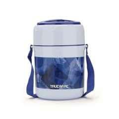 Buy Trueware Office Plus 2+1 Sky Stainless Steel Lunch Box Blue Container  Set Online At Best Price On Moglix