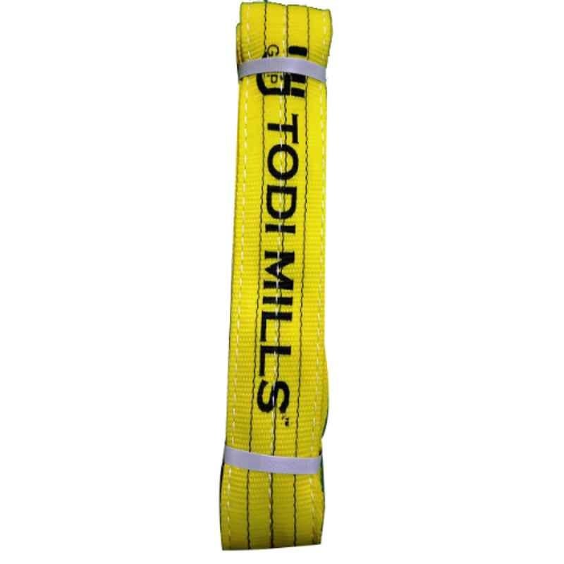 Grip 75mm Polyester Yellow Sling, Length: 5 m