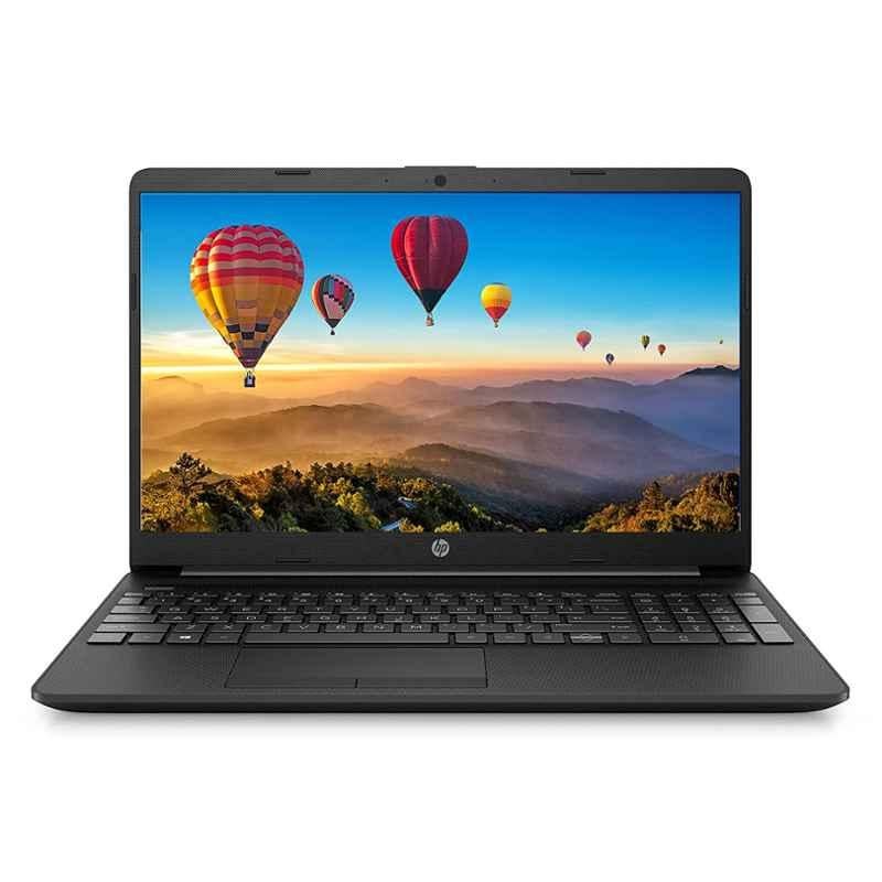 HP 15S-DU3614TU Jet Black Laptop with Core i3-1115G4/8GB/256 SSD+1 TB HDD/Intel Integrated Graphics & 15.6 inch IPS Display