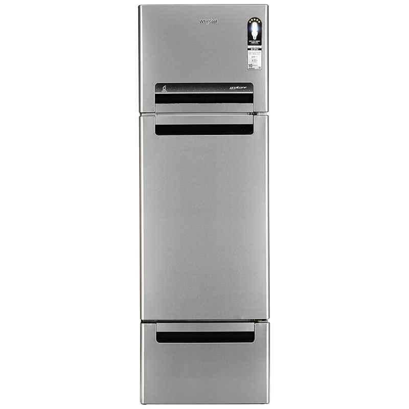 Whirlpool 330 Litre Alpha Steel Frost Free Multi-Door Refrigerator, FP 343D Protton Roy (2017)