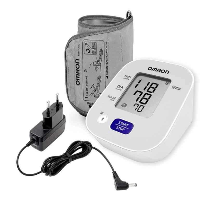 Omron HEM 7143T1A Digital Bluetooth Blood Pressure Monitor with Cuff Wrapping Guide & Intellisense Technology