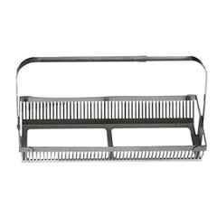 New Verma 25 Slot Stainless Steel Staining Rack for Microscopic Slides