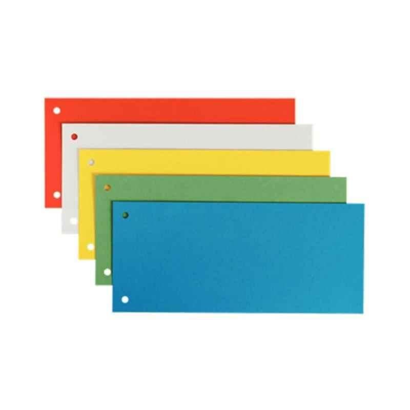 LEITZ 240x105cm 5 Colors Cardboard File Dividers, 1679-60-99 (Pack of 25)