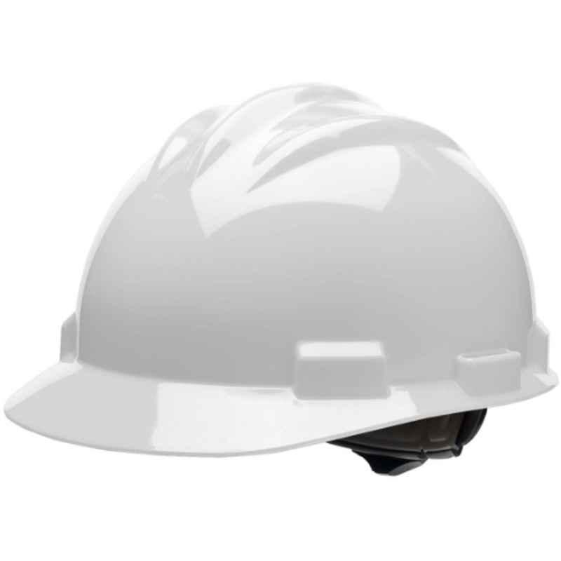 Bullard S61 HDPE White Half Brim Helmet