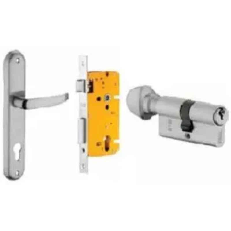 Dorset ML Series Ostler 60mm Stainless Steel Door Handle Lock Set with Knob & Key, ML OS