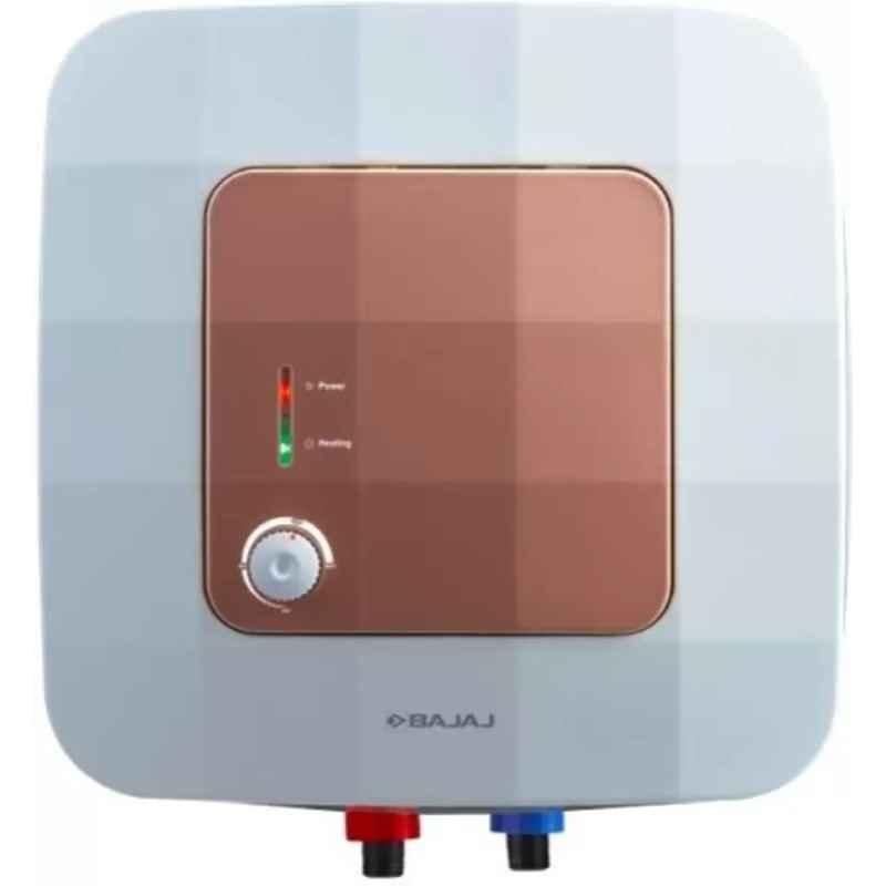 Bajaj Maestro 2000W 15 Litre White & Brown Storage Water Heater, 150898