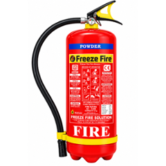 Freeze Fire 9kg ABC Powder Type Fire Extinguisher