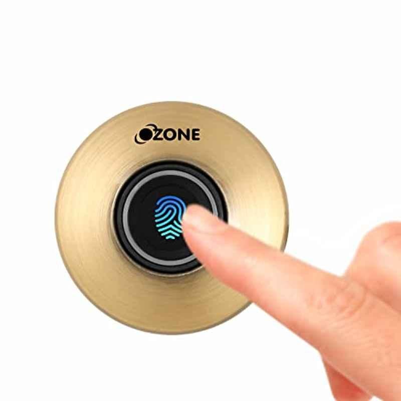 Ozone OZFL-55-F-AB Antique Bronze Biometric Smart Furniture Lock