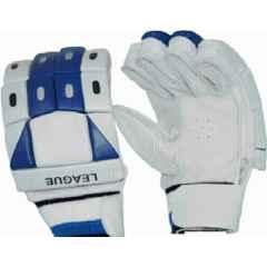QUIT-X Blue Original Hand Stitched Right Hand Batting Gloves