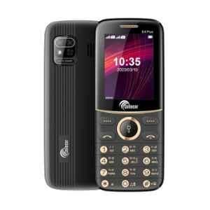 Cellecor E4 Plus 2.4 inch 2000mAh Black Dual Sim Feature Phone