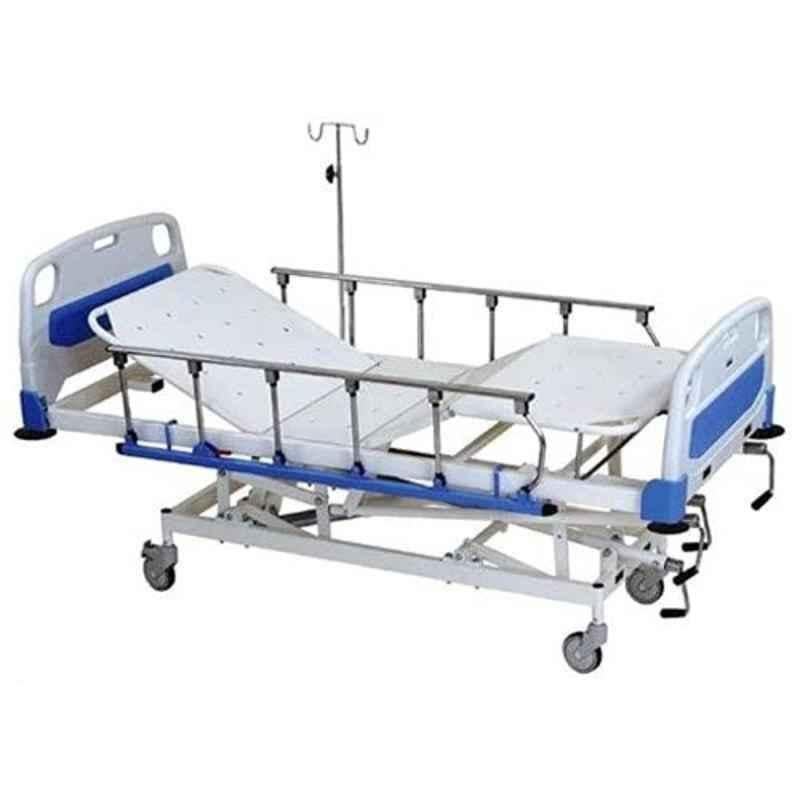 Welltrust 2150x900x500mm Mild Steel 5 Functional Eco Model Manual ICU Bed, WLT-748