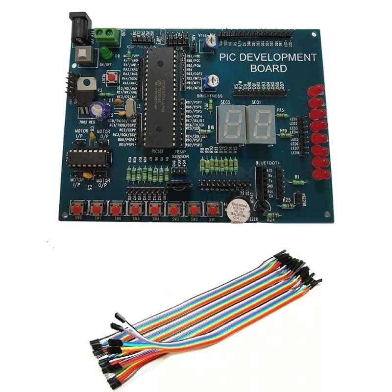 Embeddinator 5V Blue PIC Microcontroller Development Board Kit