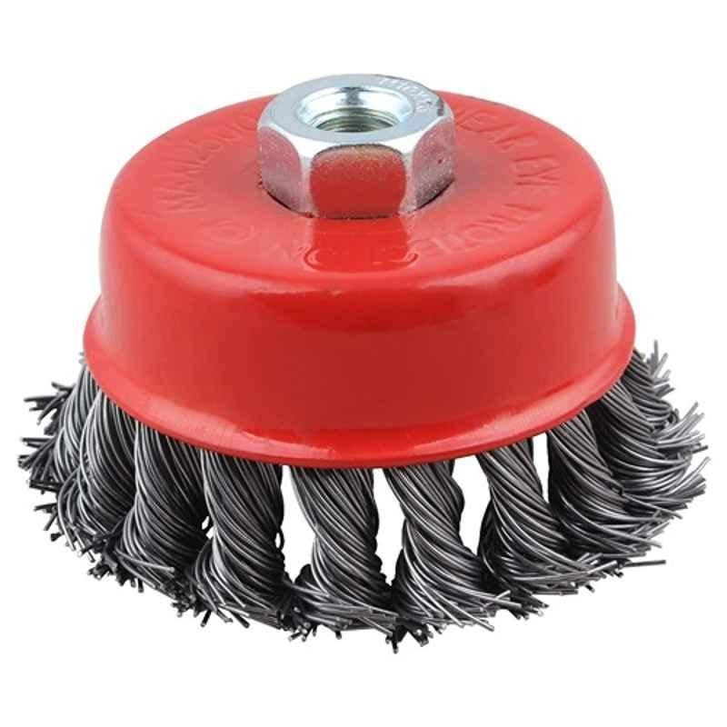 Buy Sceptre 3 inch Twisted Wire Cup Brush Fil Torsade Highly Efficient &  Higher Strength For Stripping Descaling Removing Derusting & Surface  Treatment Online At Price ₹105