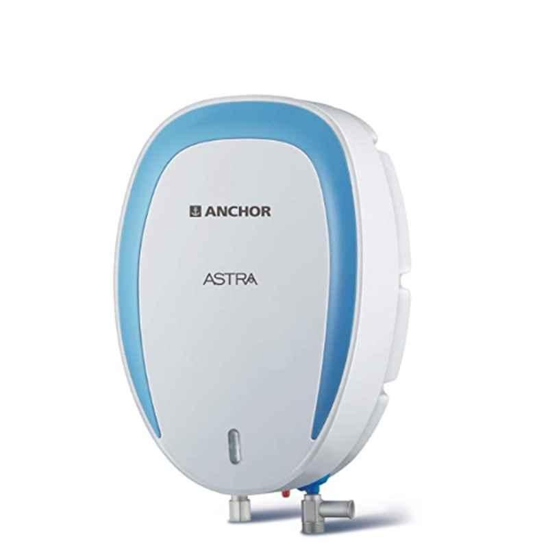 Anchor Astra 3L 4500W 5 Star White & Blue Instant Water Heater, WIAVP33IW02A
