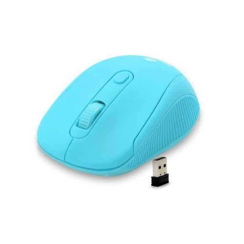 Zebronics 2.4GHz Blue Wireless Optical Mouse, ZEB-ROLLO