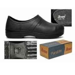 Paragon 1182 TPR Fiber Toe Black Safety Shoes, Size: 7