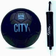 HTM City Football with Hand Pump, Size: 5 (Pack of 2)