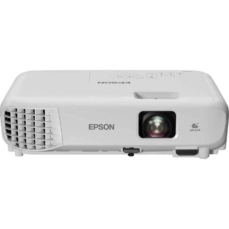 Epson EB-E01 XGA 3LCD Projector with 3300lm Brightness, 15000:1 Contrast ratio & upto 12000 hrs Lamp Life, V11H971056
