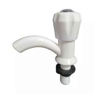 Fastgear PVC White Chrome Finish Bib Tap, FG1250
