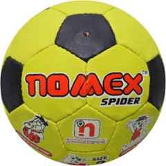 Nomex Spider Rubber Black & Yellow Football, Size: 2