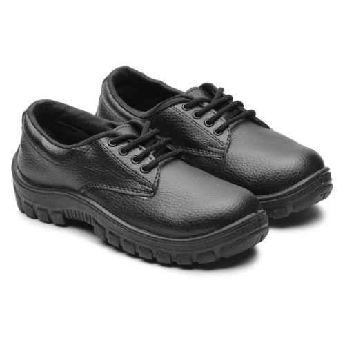 Buy SLT-HUB One Step Ahead Markon-01 Rexine Black Safety Shoes